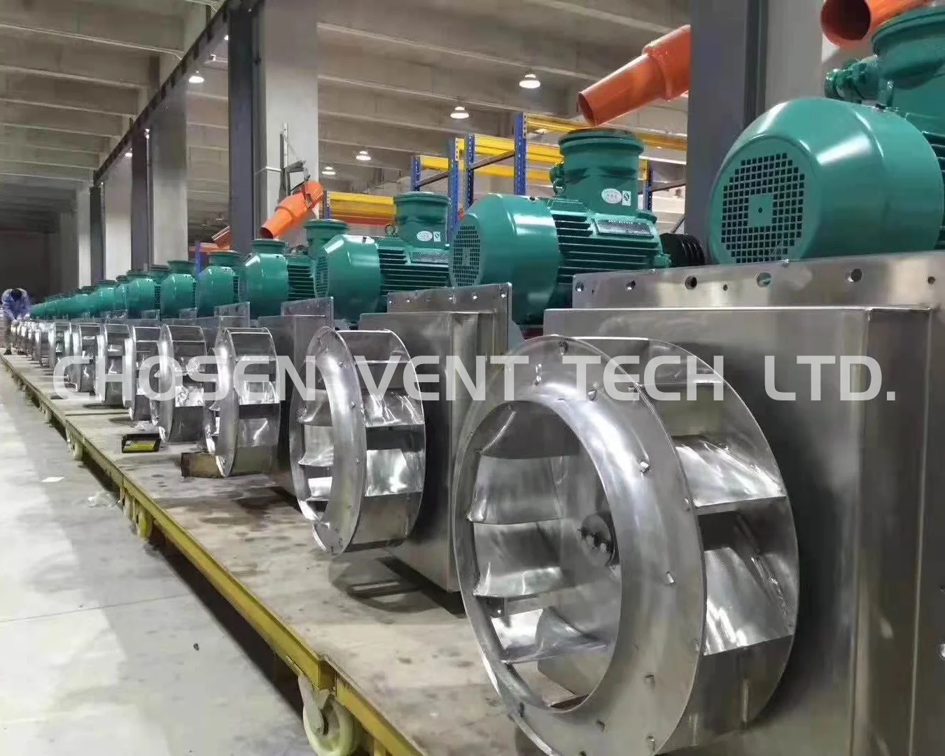 500mm 230V AC Backward Induced Draft Smoke Industrial Centrifugal Exhaust Fan