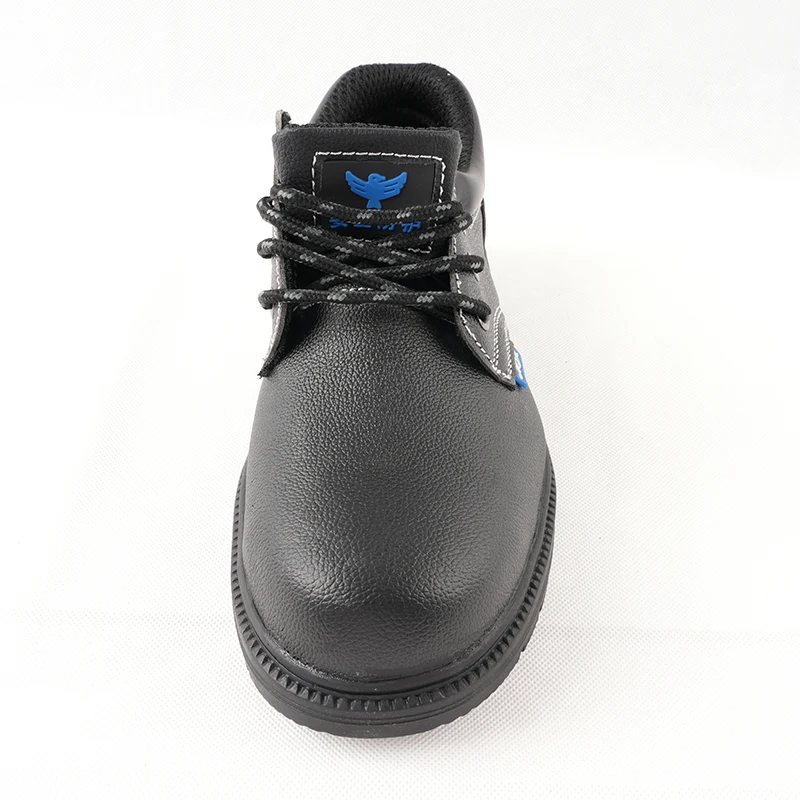 Baisheng Anti-Puncture Warm Safety Shoes High Quality Steel Toe Black Safety Shoes Anti-Slip Custom Safety Shoes for Worker