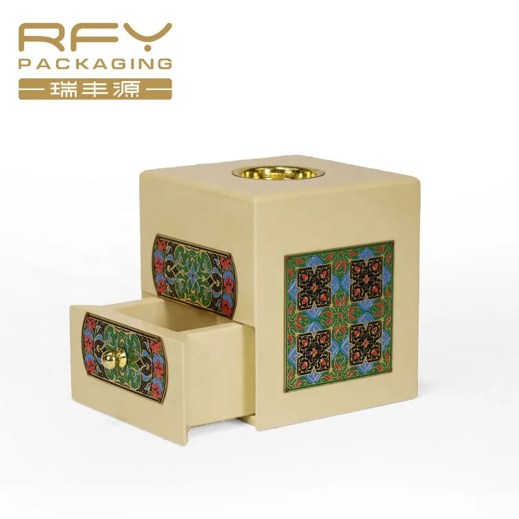 Custom Wooden Incense Stick Burners Wholesale Arabic Incense Burner Drawer Type Incense Burner Holder
