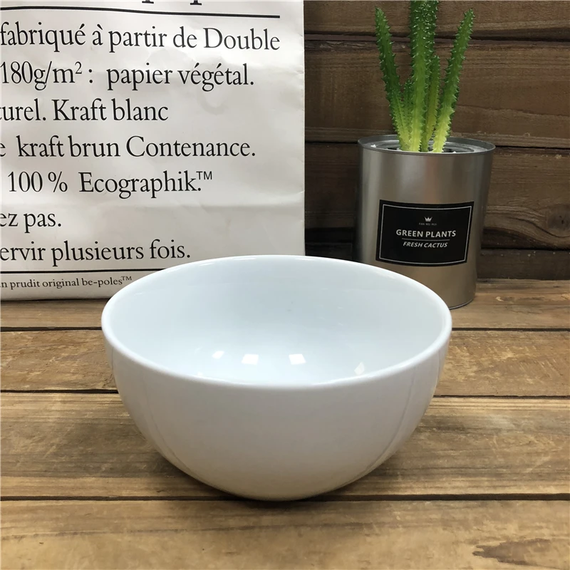 Round 800ml ceramic ramen ceramic japanese soup serving bowl colourful soup bowls