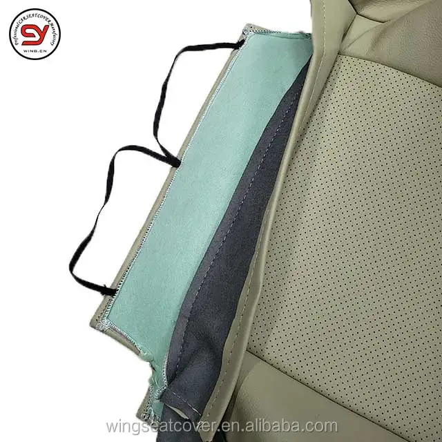 High quality full set hole design custom fit leather car seat covers for Toyota prado 120 toyota prado 150 2010-2020