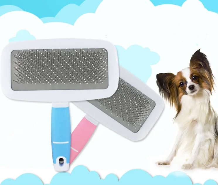 Manufacturers wholesale Candy Pet Comb Dog Grooming Brush Teddy Open Knot Comb Brush Hair