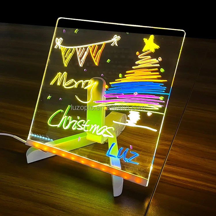 Акриловый стираемый светодиодный ночник