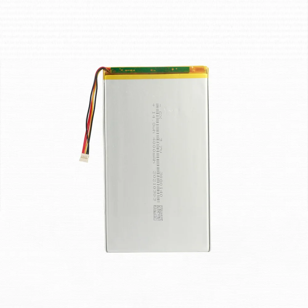Полимерная батарея 3.7V4000mah мягкая упаковка плоский аккумулятор 3080140 ноутбука цифровой продукт
