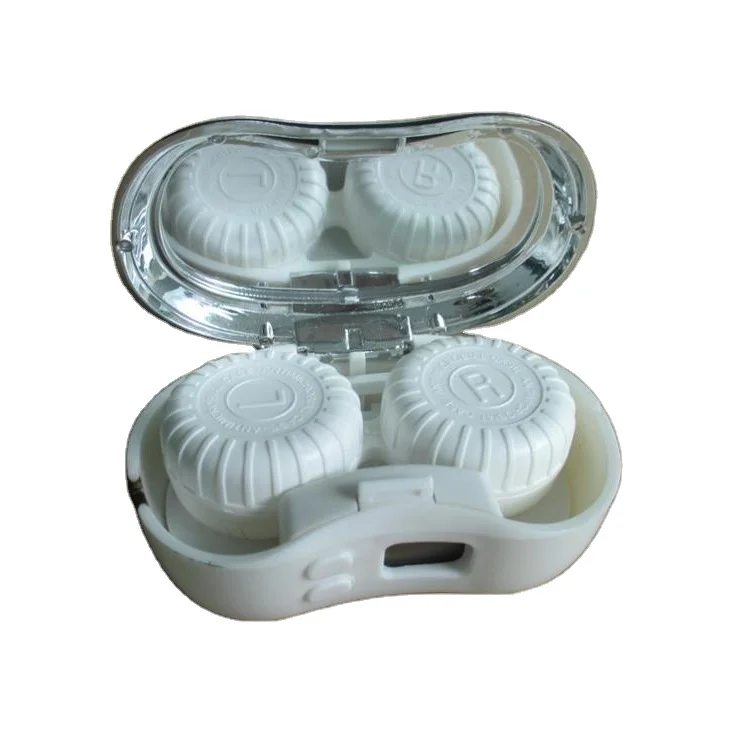 Чехол для контактных линз нового дизайна с таймером, который отсчитывает 14 дней 30 дней, напомнит вам о замене контактных линз