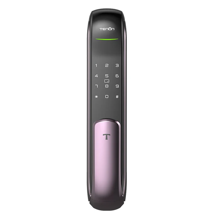 TENON A3 Biometric Fingerprint Scancer Lock Push-pull Automatic Smart Door Lock