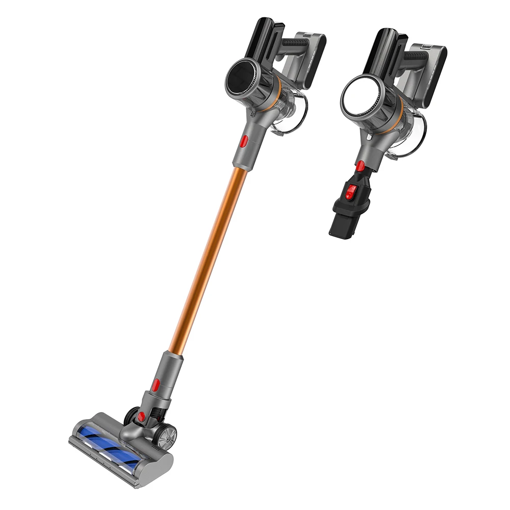 
New Arrival 10kpa DC Motor Dry Household Rechargeable Portable Wireless Battery Stick Upright Handheld Cordless Vacuum Cleaner 