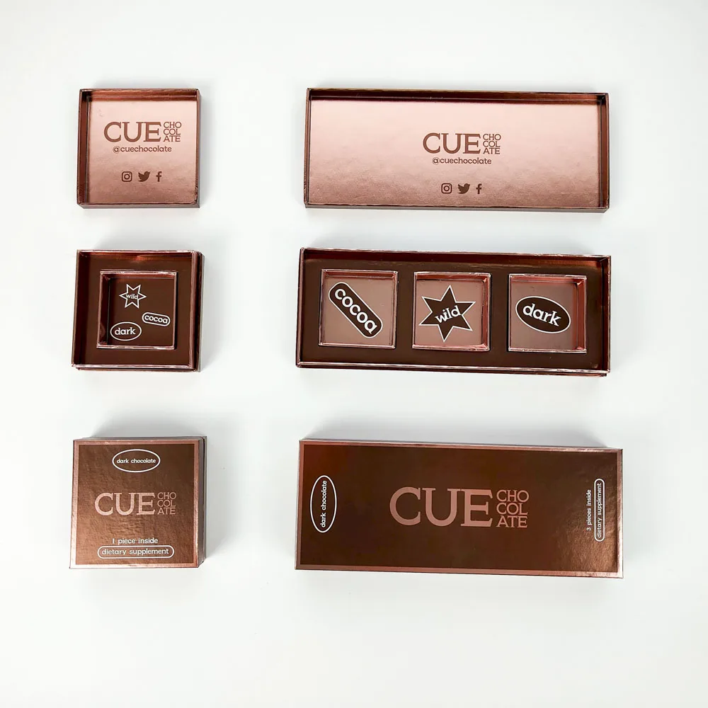 Luxury Birthday Gift Packaging Box Chocolates Sweet Display Paper Box With Dividers