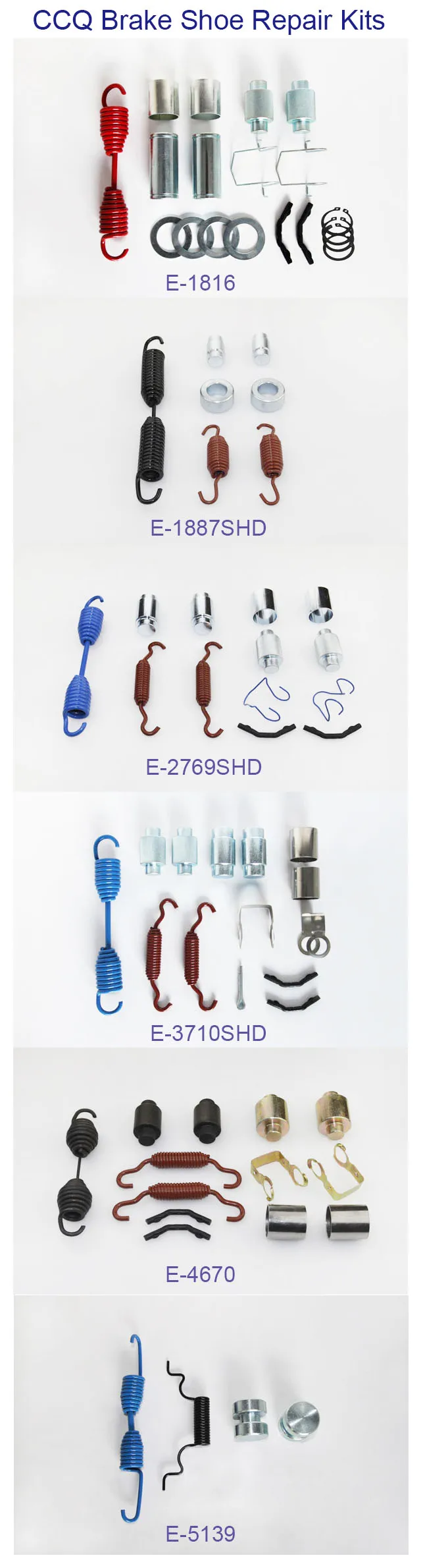 Heavy duty Truck Parts 4707 4709 4515 Brake Shoe Repair Kit