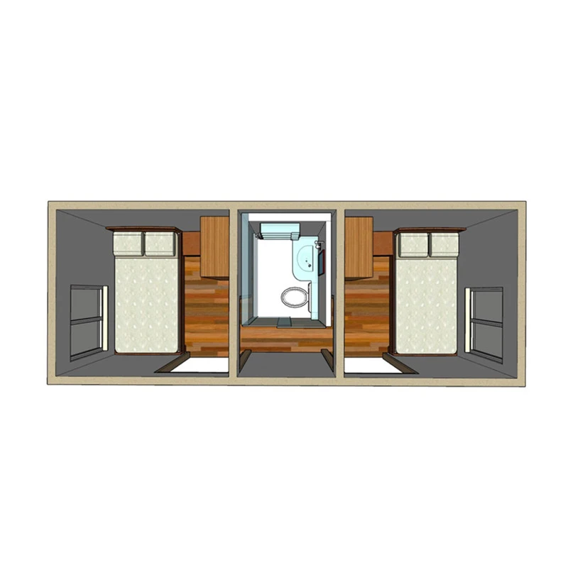 Prefab Steel Structure Portable Modular Beach Office Container Building