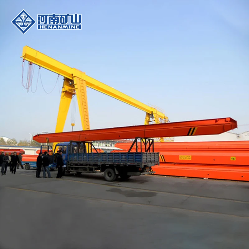 Kuangyuan Brand Standard 5 ton 10 ton Gantry Crane Electric Hoist Single Girder Gantry Crane