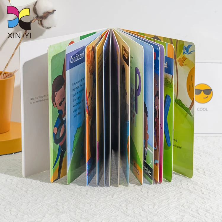 China Custom Cardboard Picture Book Printing Service Custom Children Book Lift The Flap Books