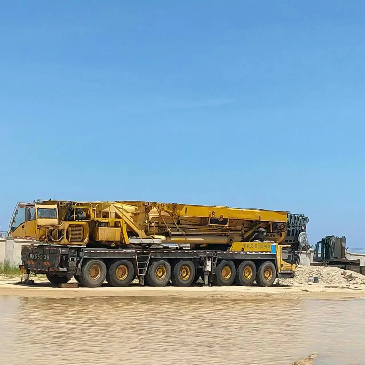 Grove 450Ton used truck crane GMK7450