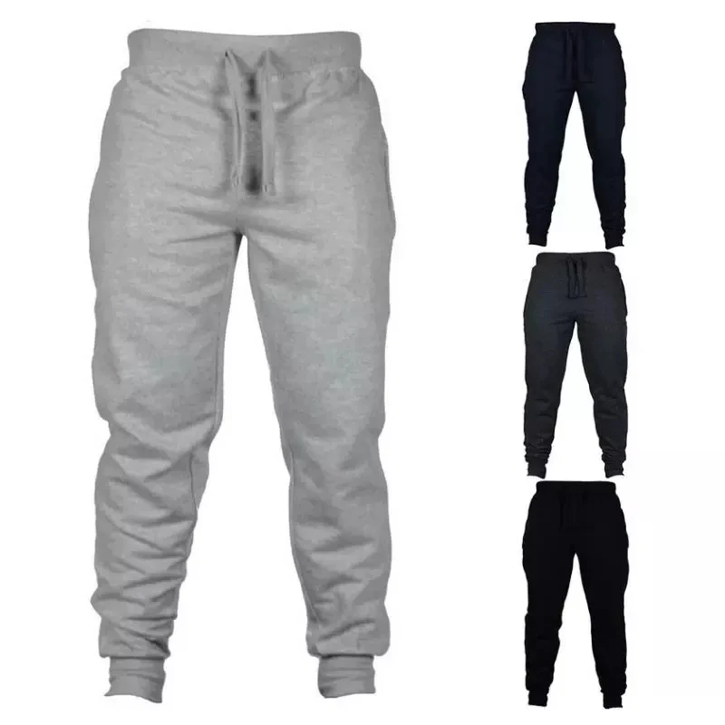 PT742 Mens Joggers Casual Pants Fitness Men Sportswear Tracksuit Bottoms Skinny Sweatpants Trousers Black Gyms Jogger Track Pant
