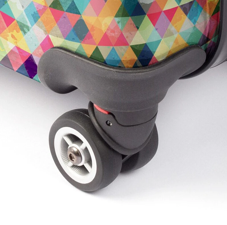 Customized Design New outstanding 100% PC cartoon trolley luggage suitcases sky traveling pilot luggage