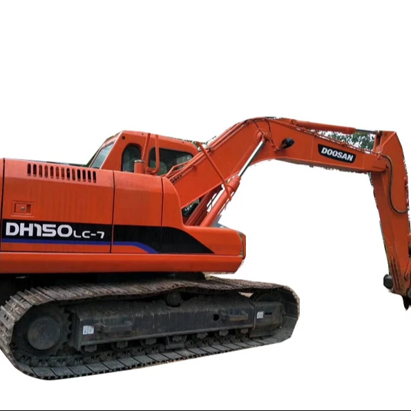 15 тонн используется оригинальный Doosan DH 150 150LC 150LC-7 120 в хорошем состоянии Низкая цена низкая стоимость топлива для продажи