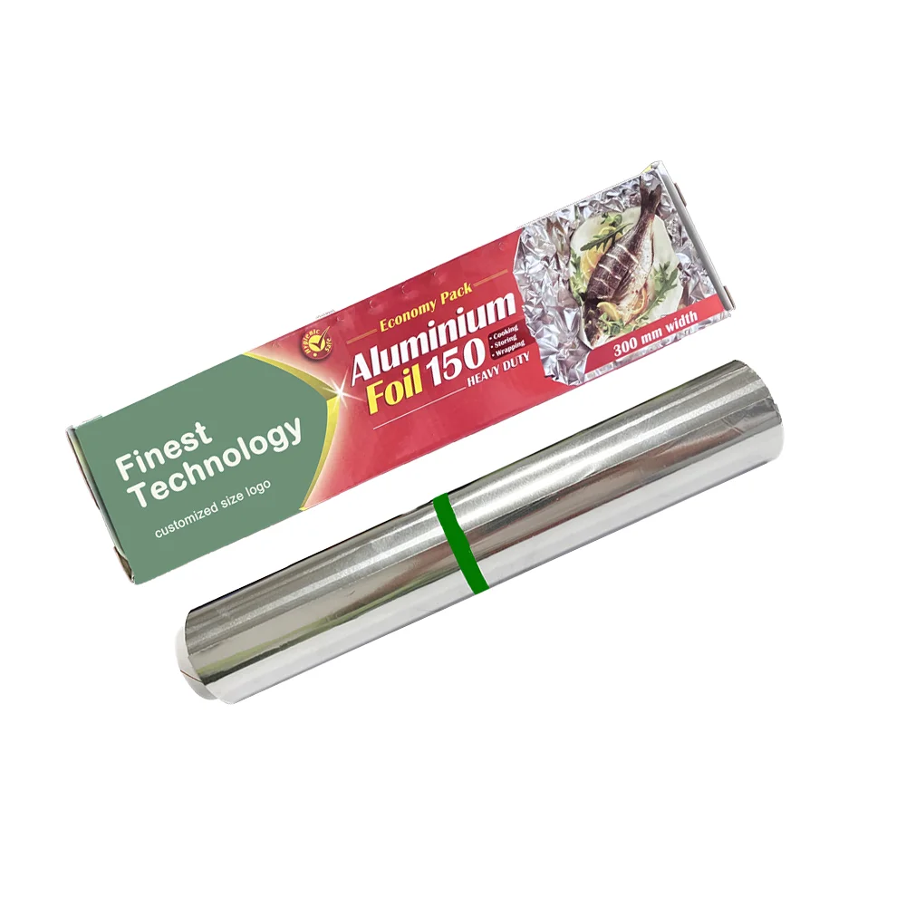 High quality aluminum foil roll for household kitchen use