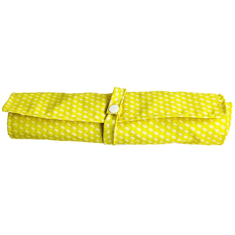 Eco Friendly reusable cutlery storage bag travel camping portable dining mat placemats hyacinth placemats