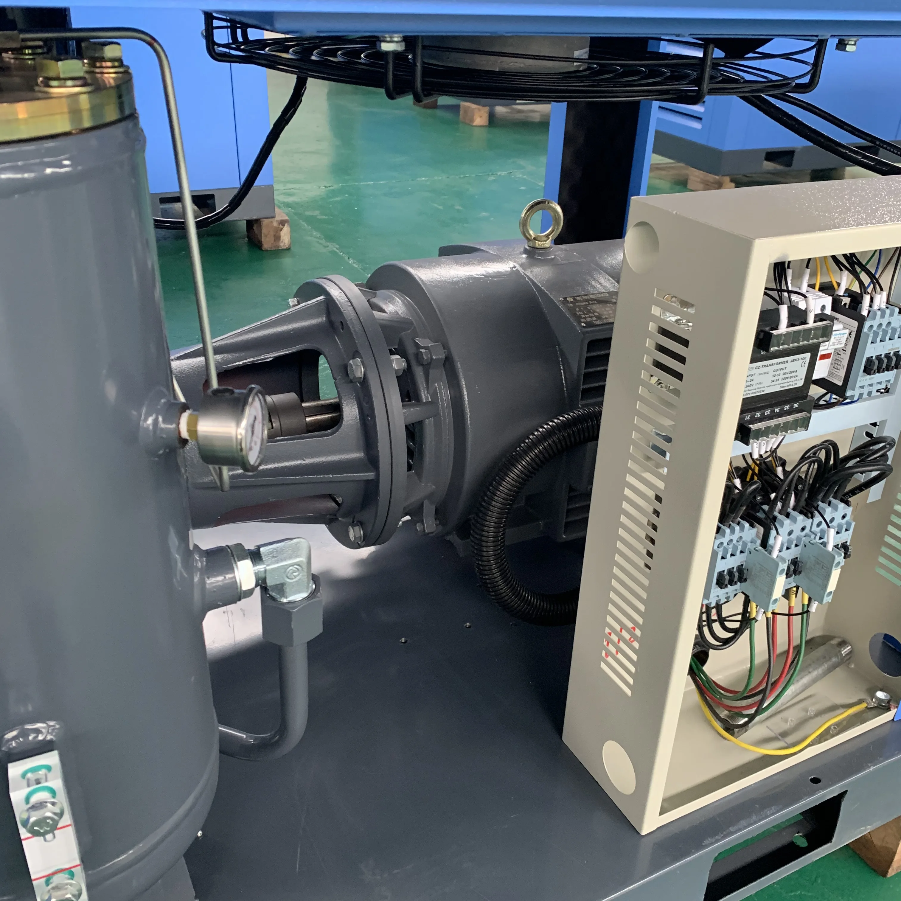 FUCAI Chinese permanent magnet  supplier 11kw 15hp 8 bar pressure air compresor