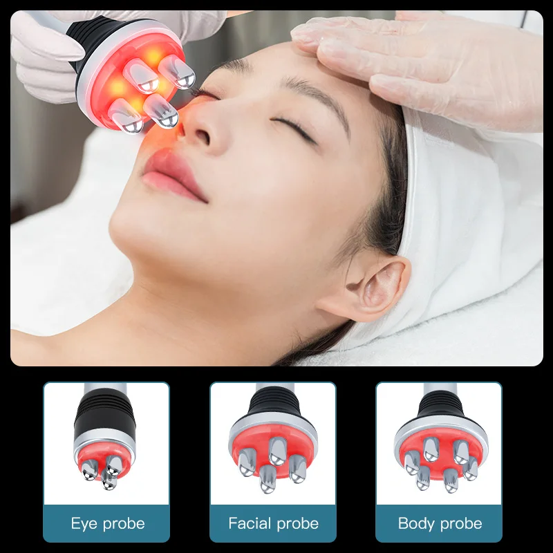 2024 Z Portable 11in1 Bio Brush 3 Vacuum Rf Heads Cavit Slimming Machine 80k with Cold Hammer