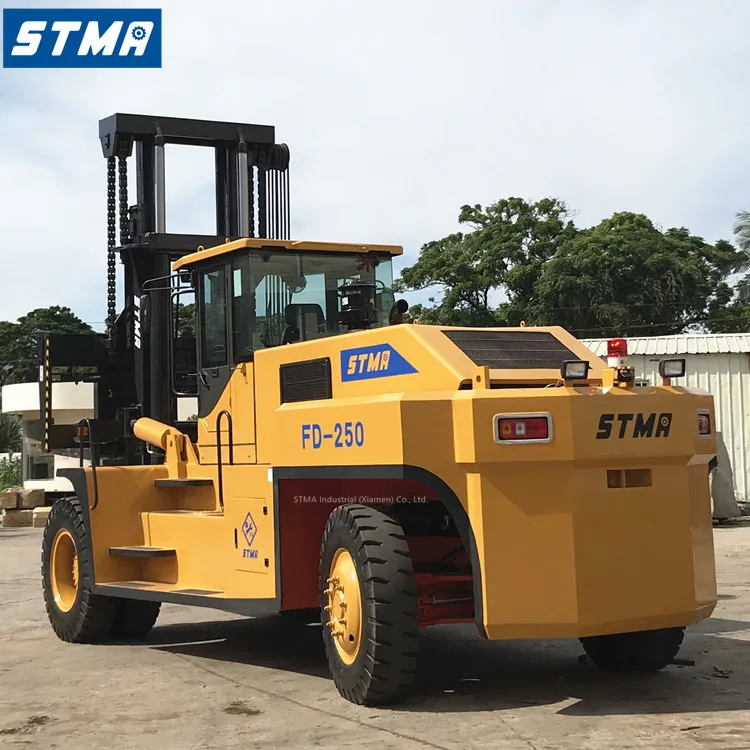 STMA heavy duty truck lifts 20 tonne forklift enclosed cab and air conditioner