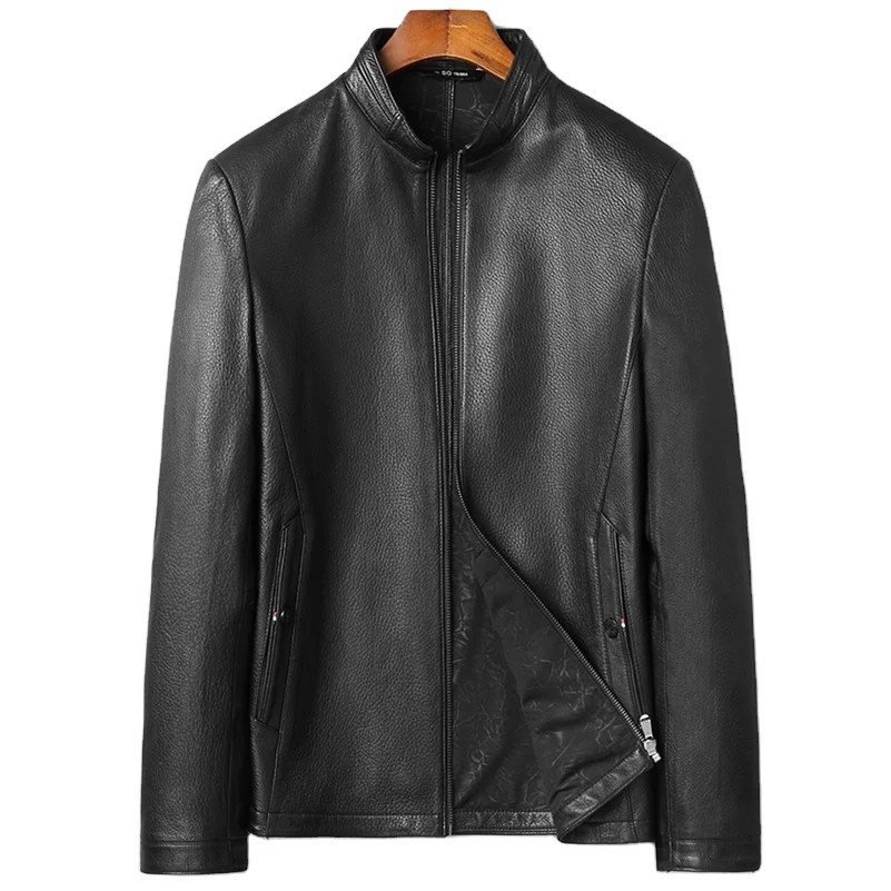 Pudi MT130 Brand New Man Real SheepSkin Coat Jacket Genuine Sheep Leather Jackets Winter Warm Coats Outwear