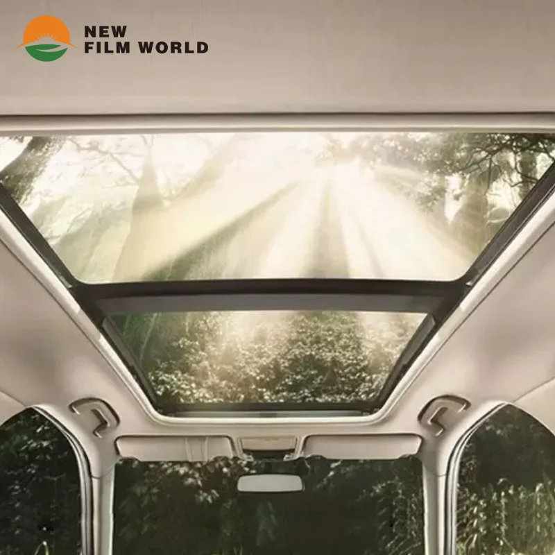 TPU custom sun shade tint solar car window film UV protection Car roof window film/Car skylight film