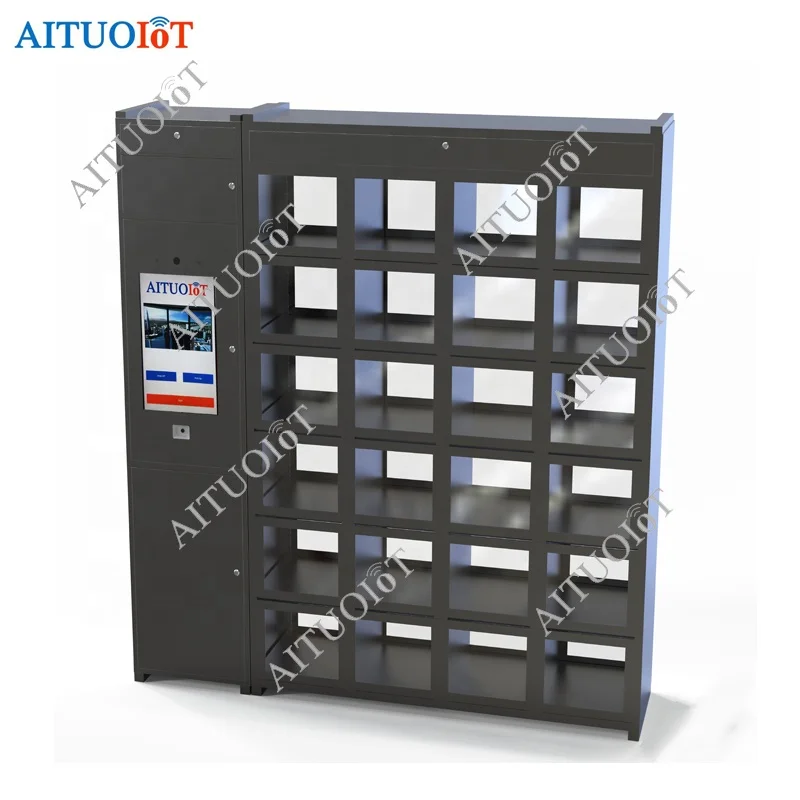 21/24 Doors Double Sides Smart Food Delivery Locker for Pizza Cabinet Used in Restaurants/Take-out Food Platform