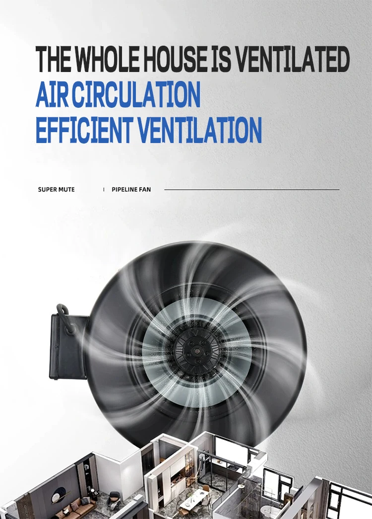 4 inches and 8 inches and 12 inches Centrifugal fan for Hvac system 220V and 380V