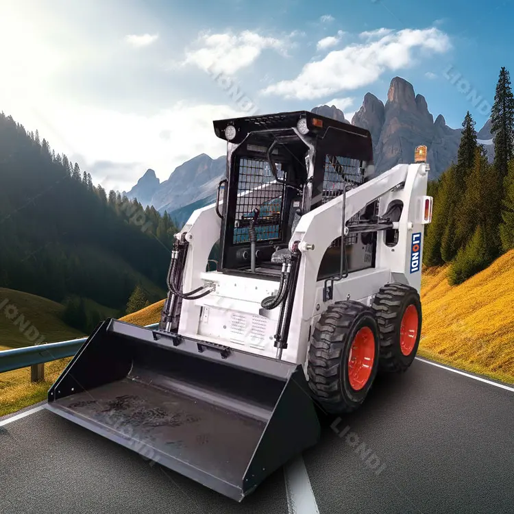 Cheap mini skid steer loader diesel 700kg 850kg mini skid steer loader for sale