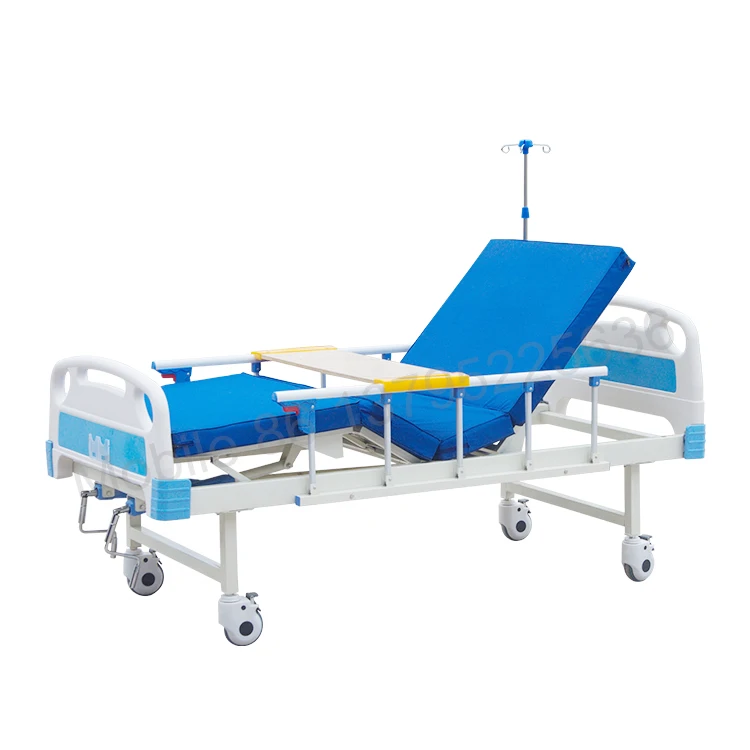Factory Hot Sell Hospital Basic Model 0 complaint Manual 2 Cranks Medical equipment Patient Beds with good price