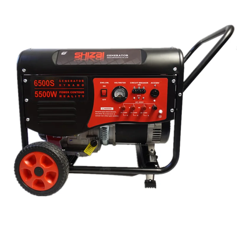 Shizai Type Mini silent household 5kw small gasoline generator
