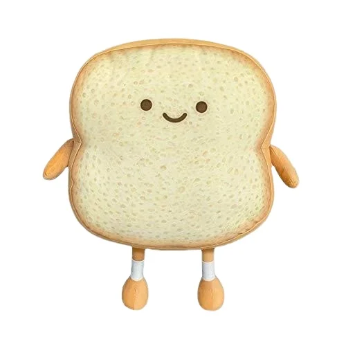Hot Selling Ins Bread Shape Plush Doll Toast Sliced Bread Plush Pillow cartoon plush toy
