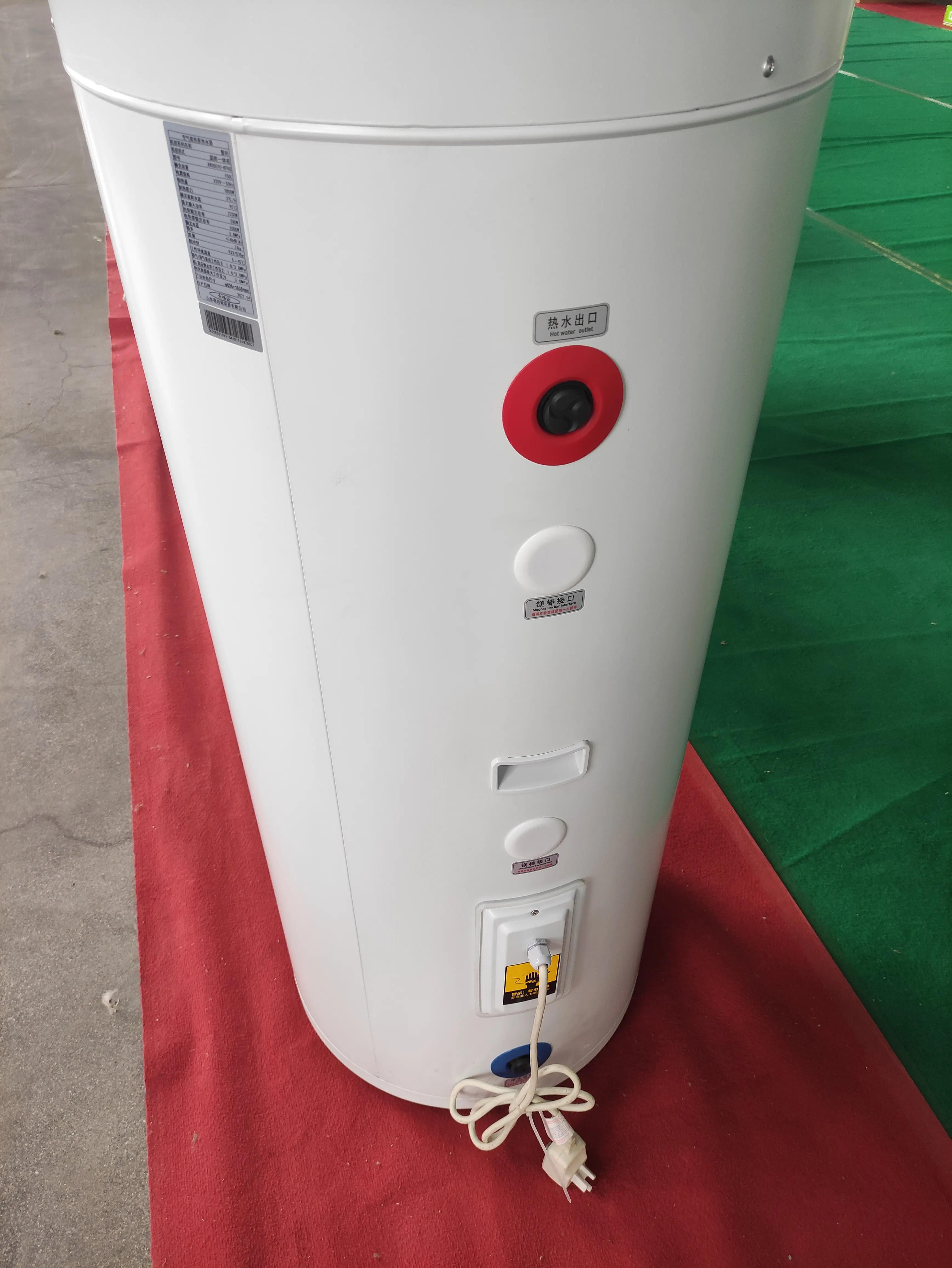 monobloc Water Heater Air Source Heat Pump all in one heat pump water heater for 150L water heater tank