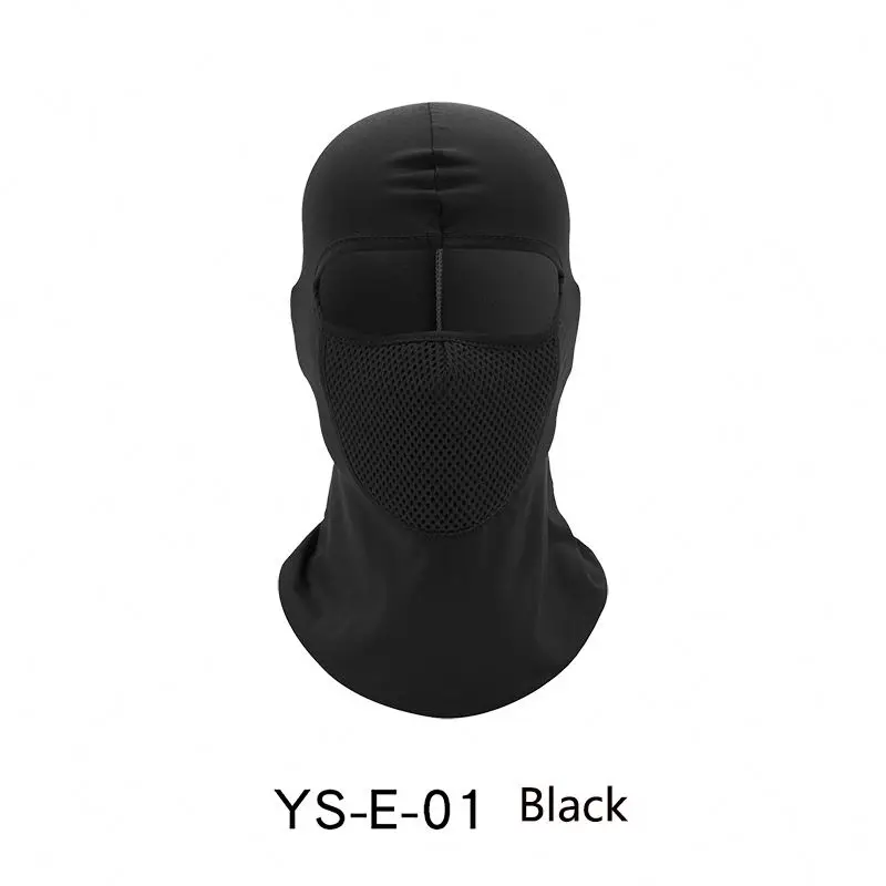 Breathable Sunscreen Headgear Hat Windproof Mesh Outdoor Face Mask Motorcycle Balaclava Hood