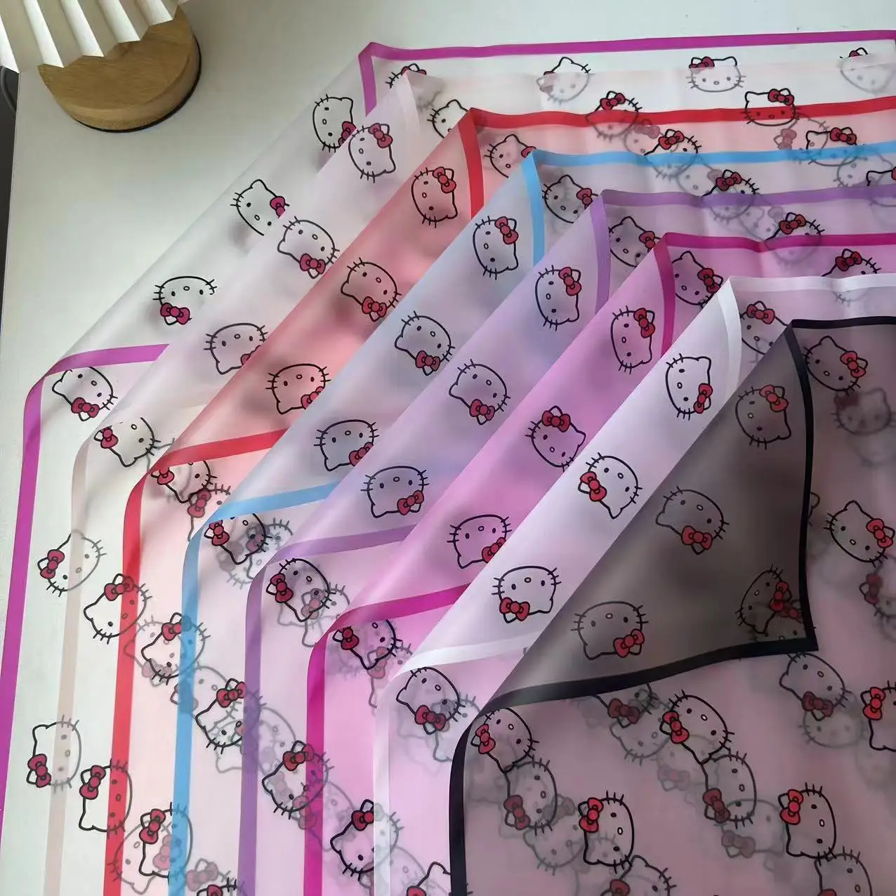 Factory wholesale hot sale new flower wrapping paper waterproof designer paper Korean paper simple