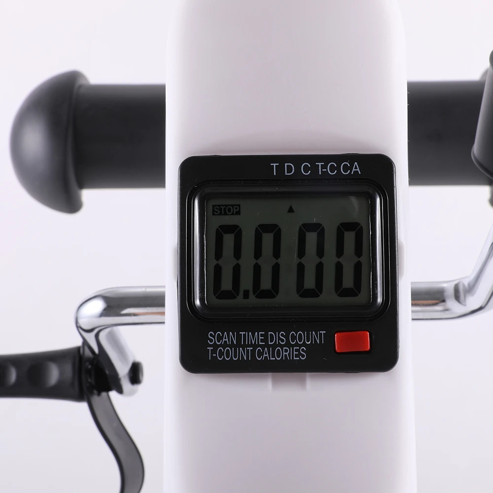 Under Desk Exerciser Stationary Magnetic Cycle LCD Monitor Resistance Bands bike