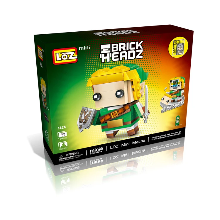 LOZ building enlighten popular high quality connecting block toy for preschoolers