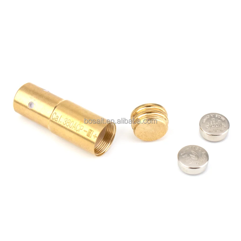380ACP Laser Bore Sight  .380 ACP Cartridge BoreSighter 380ACP Laser Collimator