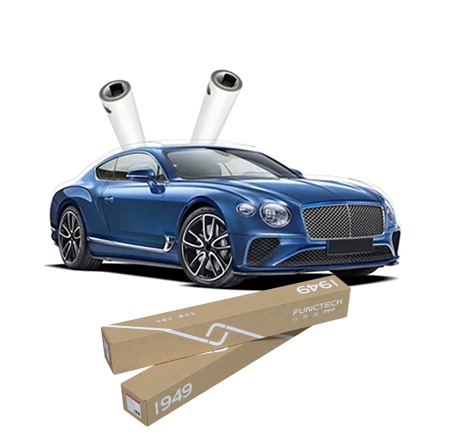 Ultra Soft Easy Install Matte Car Nano Ceramic Paint Protection Film Tph Ppf Anti Yellow Car Ppf Film