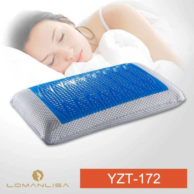 Best Quality Apartment 5CM high density Gel Cooling Memory Foam Pillow