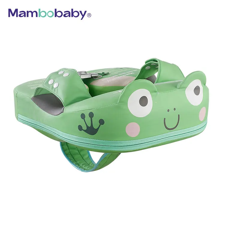 Mambobaby narwhal waist should float non inflatable boat kids baby float air free swimming ring float with crotch strap