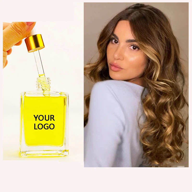 Private Label Vegan Cruelty Free Moisturizing Hair Care Oil Pure Oil for Hair Care