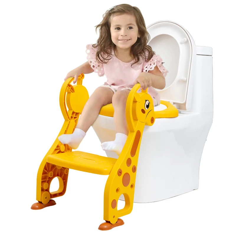 Baby Ladder Toilet Seat Baby Portable Toilet Baby Potty Chair Kids Plastic Toilet Step Stool Potty Training Seat Potty Training