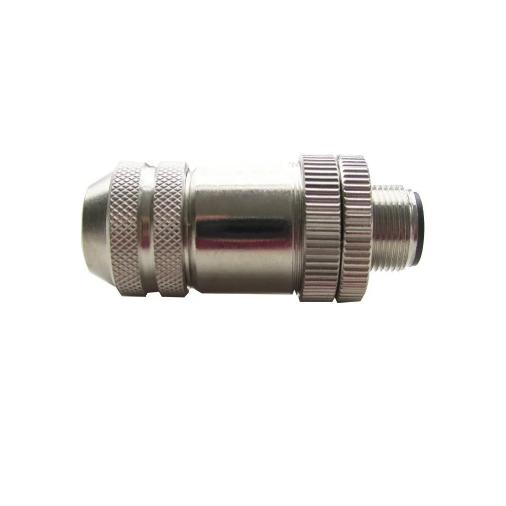 m-12 connector screw cable connector,high voltage connector