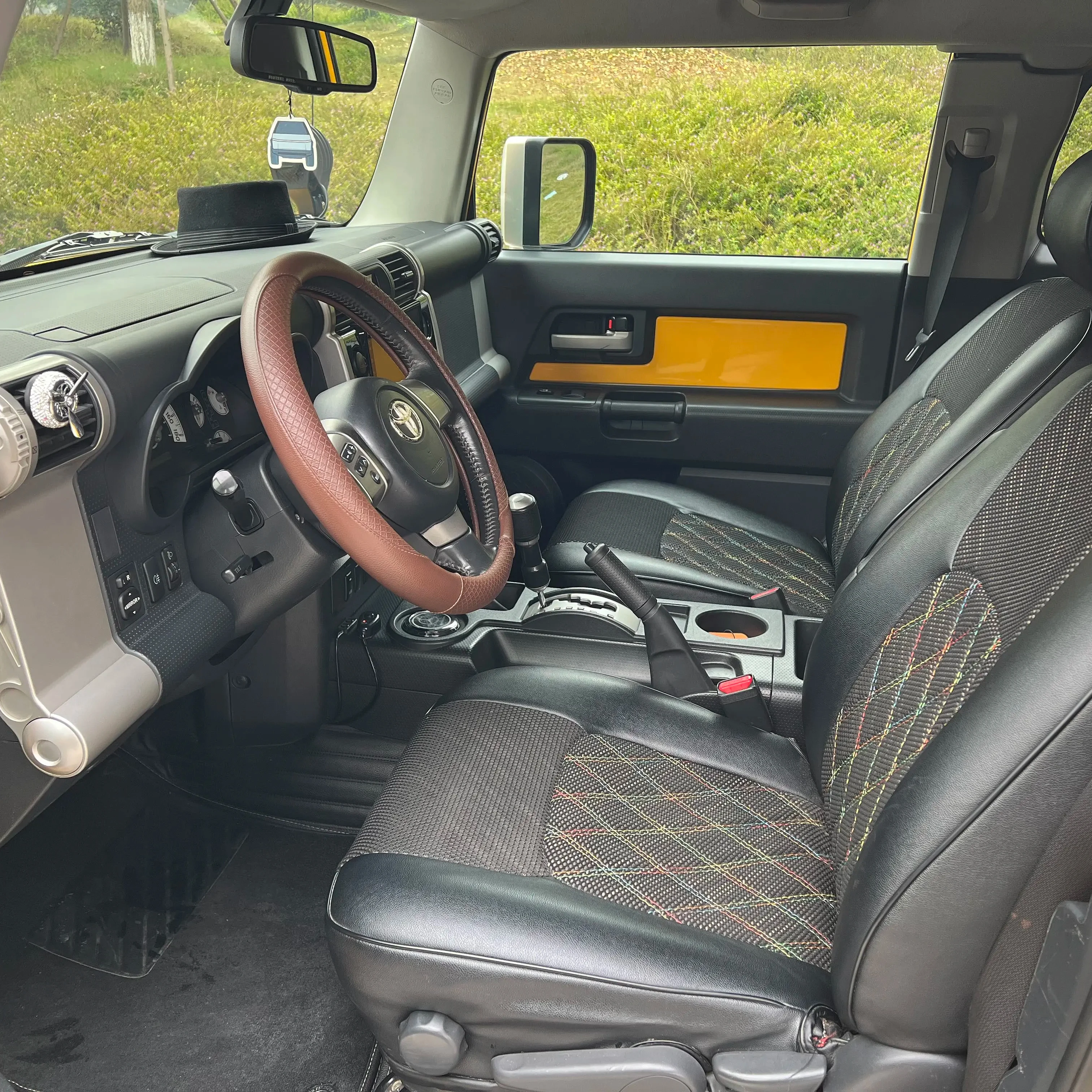 2010 внедорожник Toyota FJ Cruiser с высоким рабочим объемом 4 0 л электрический дизельный топливо автоматическая коробка передач слева