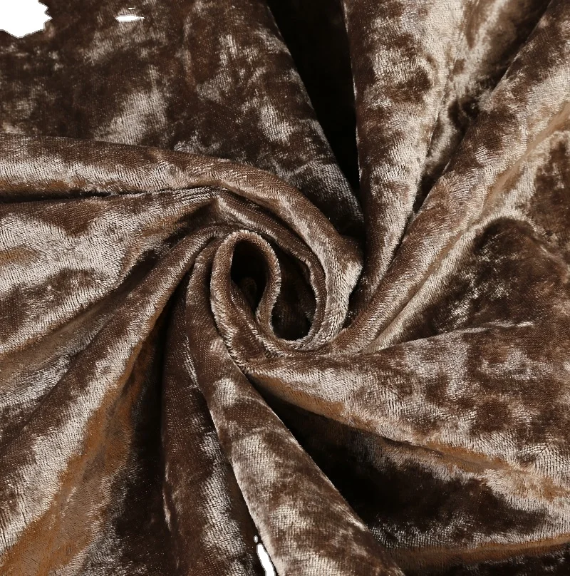 
Китайский производитель, 100% полиэфирная ткань для обивки дивана, льда, дробленый бархат 