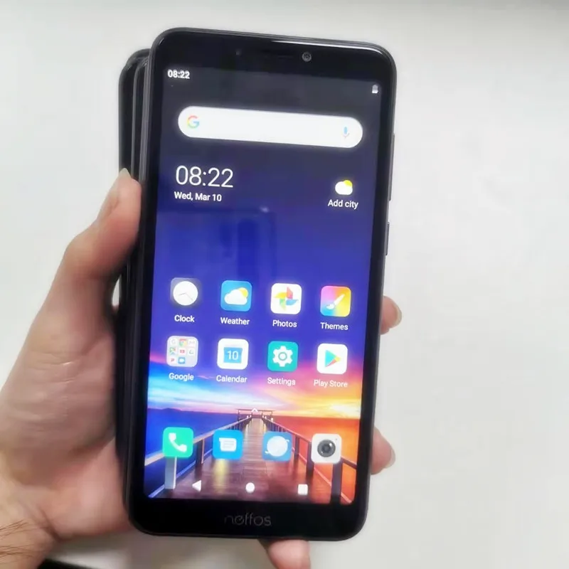  Дешевый мобильный телефон б/у 95% онлайн 5 дюйма 2 ГБ + 16 Гб сотовый 4G andriod 9