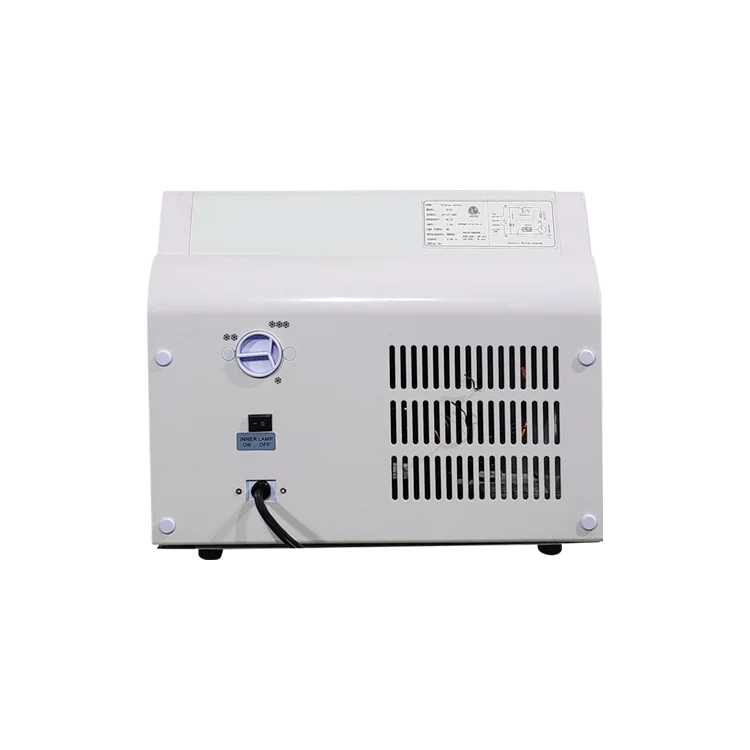 Meisda SC15 15L counter top mini display cabinet fridge small gum chocolate display cooler refrigerator