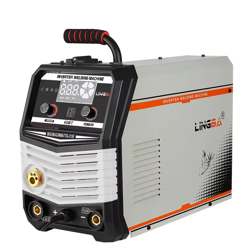 Lingba Soldador MiG de tres fases alta calidad MAG MMA TIG 315f 15 кг 220V